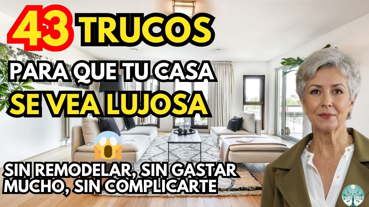 43 TRUCOS PARA QUE TU CASA SE VEA LUJOSA 😱 sin Remodelar, Sin Gastar
